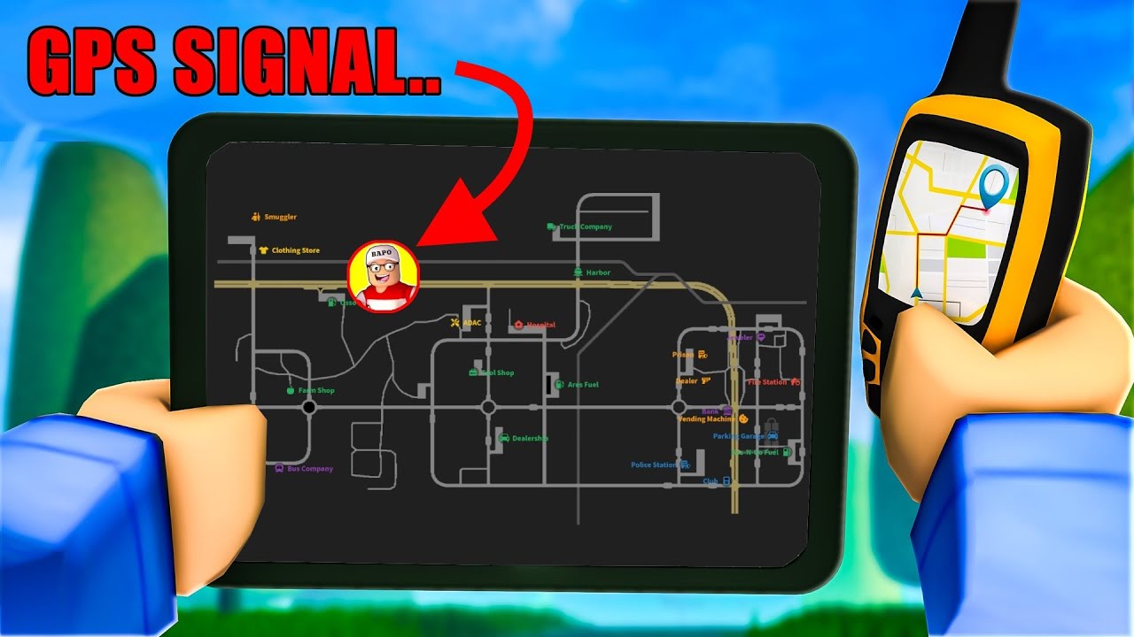 SCHUMMELN in Hide & Seek mit GPS TRACKER! (@Roblox Bapo)