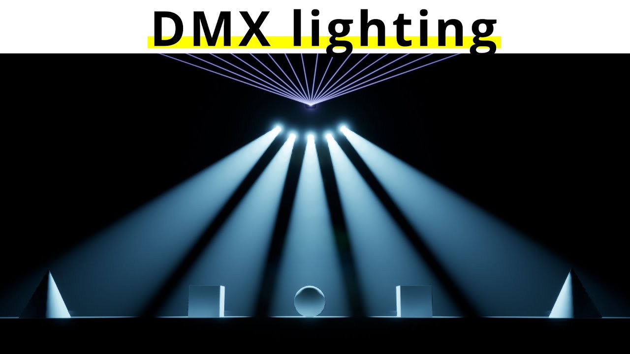 DMX-освещение с UE5 и TouchDesigner 1/2