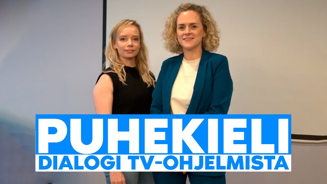 Dialogi TV-ohjelmista | Puhekieli. Разговорный финский