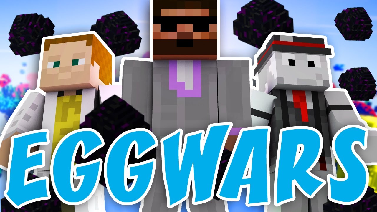 Pedro, GEJMR a Kelo | EGGWARS - Mega rage! | Minecraft minihry