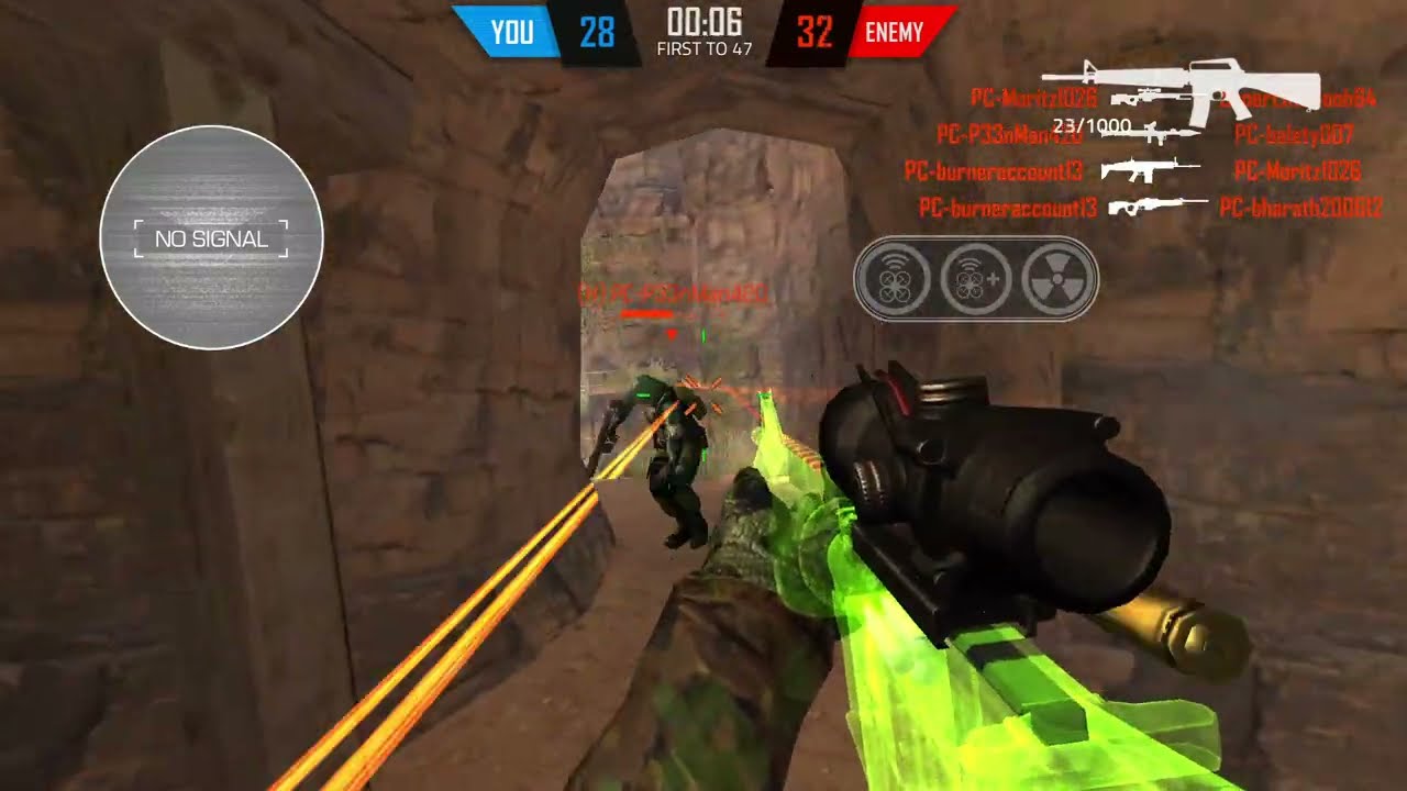 Bullet Force - Old = better (Gun game gameplay in Canyon)
