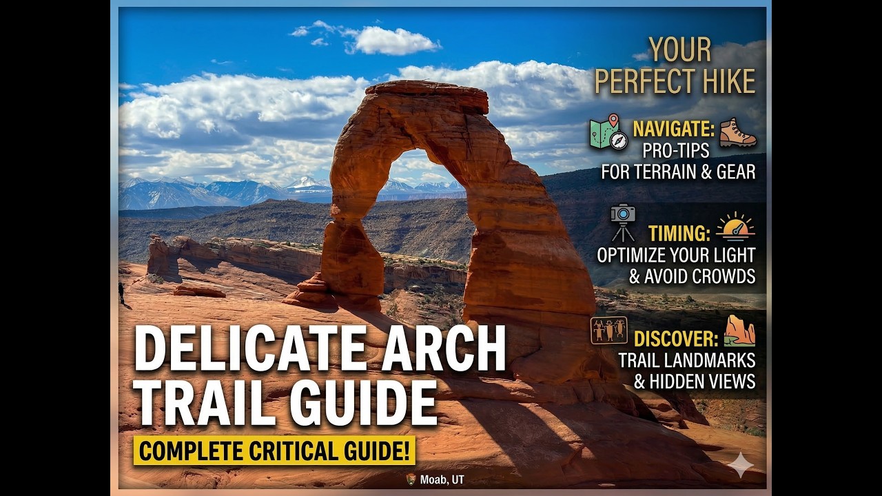 Путеводитель по маршруту Delicate Arch Trail (все, что вам нужно знать)