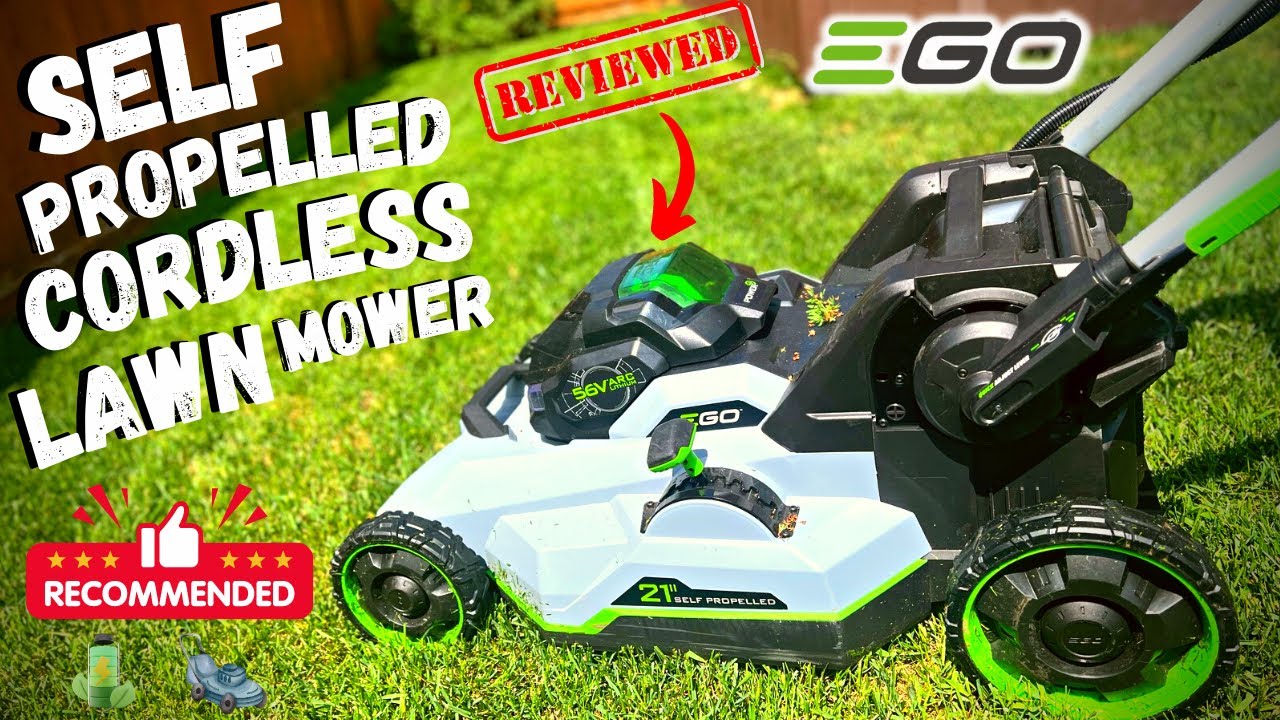 Battery Powered Lawn Mower EGO 21 inch - Testing/Review