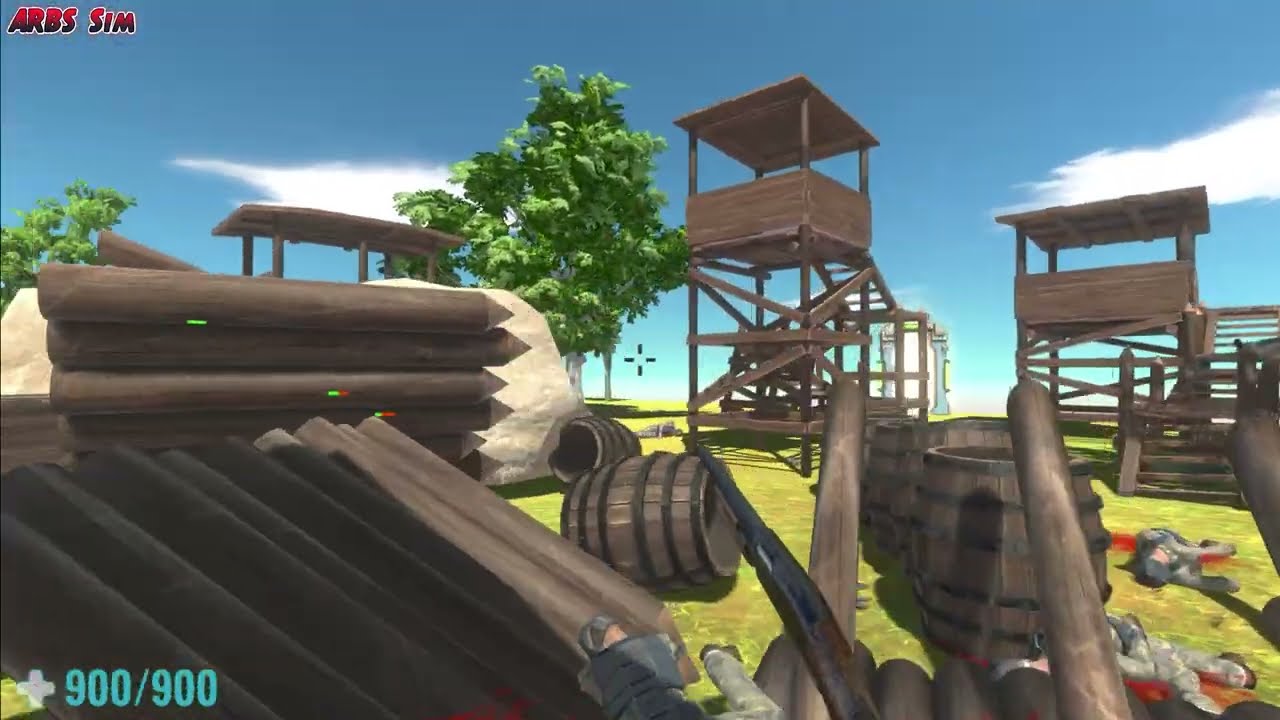 Commando Bo And FPS DEFENDS The WALL ARBS |Animal Revolt Battle Simulator