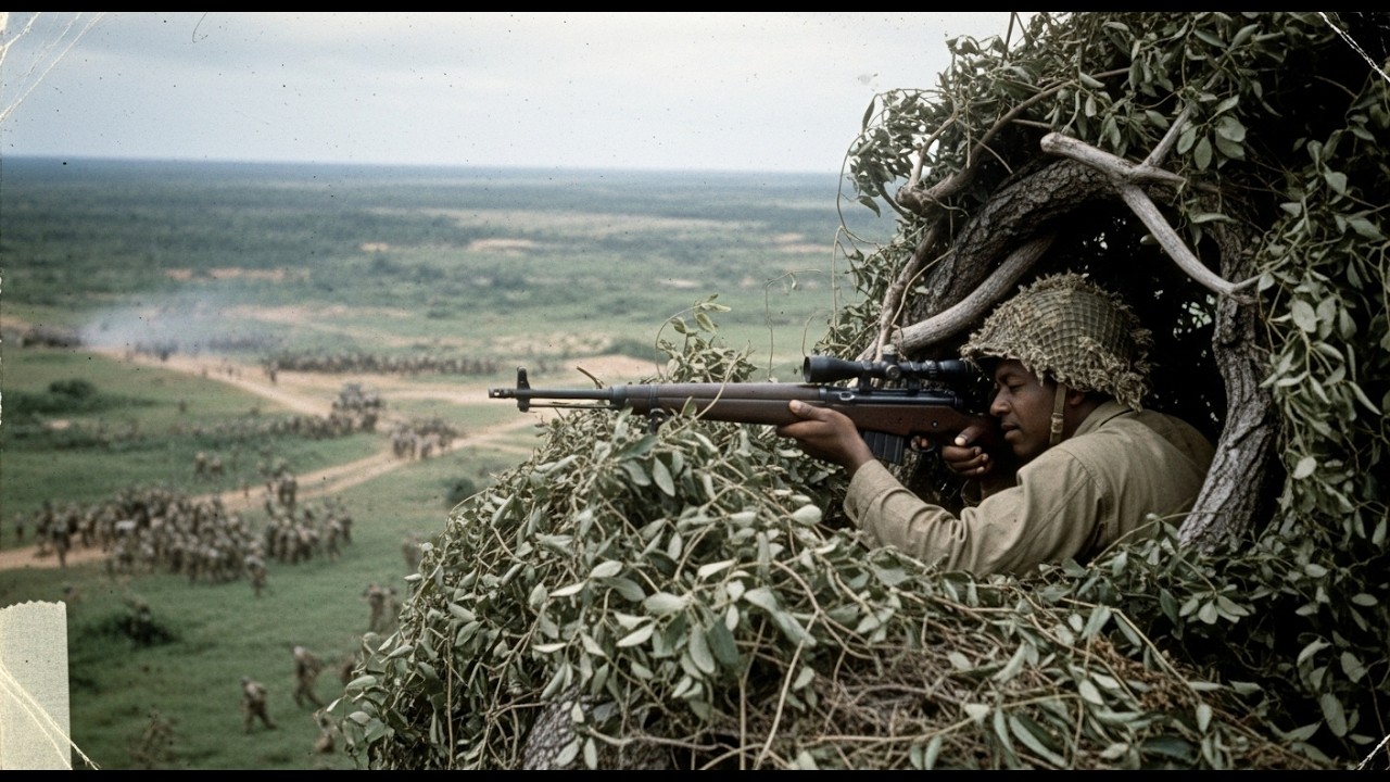 How One Black US Marine Sniper’s “Treetop Perch” Firing Line Made 27 Marksmen Vanish in New Guinea