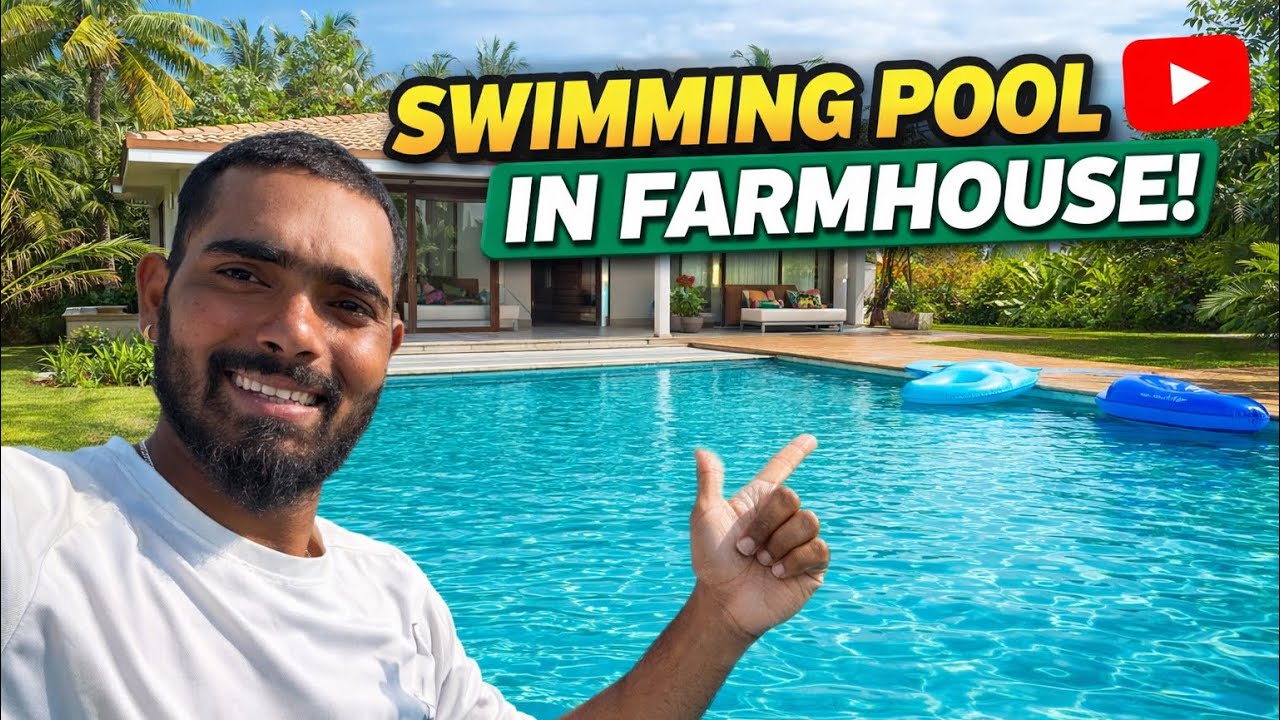 || Farmhouse life + swimming vibes 💦🌾|| 