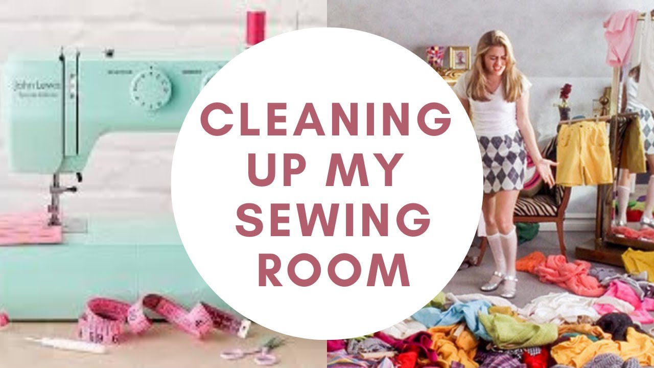 DECLUTTER AND ORGANIZING | Sewing Room