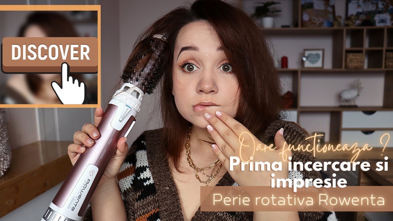 Perie rotativa Rowenta Brush Active - Prima impresie si prima utilizare | Desigilam cutia impreuna