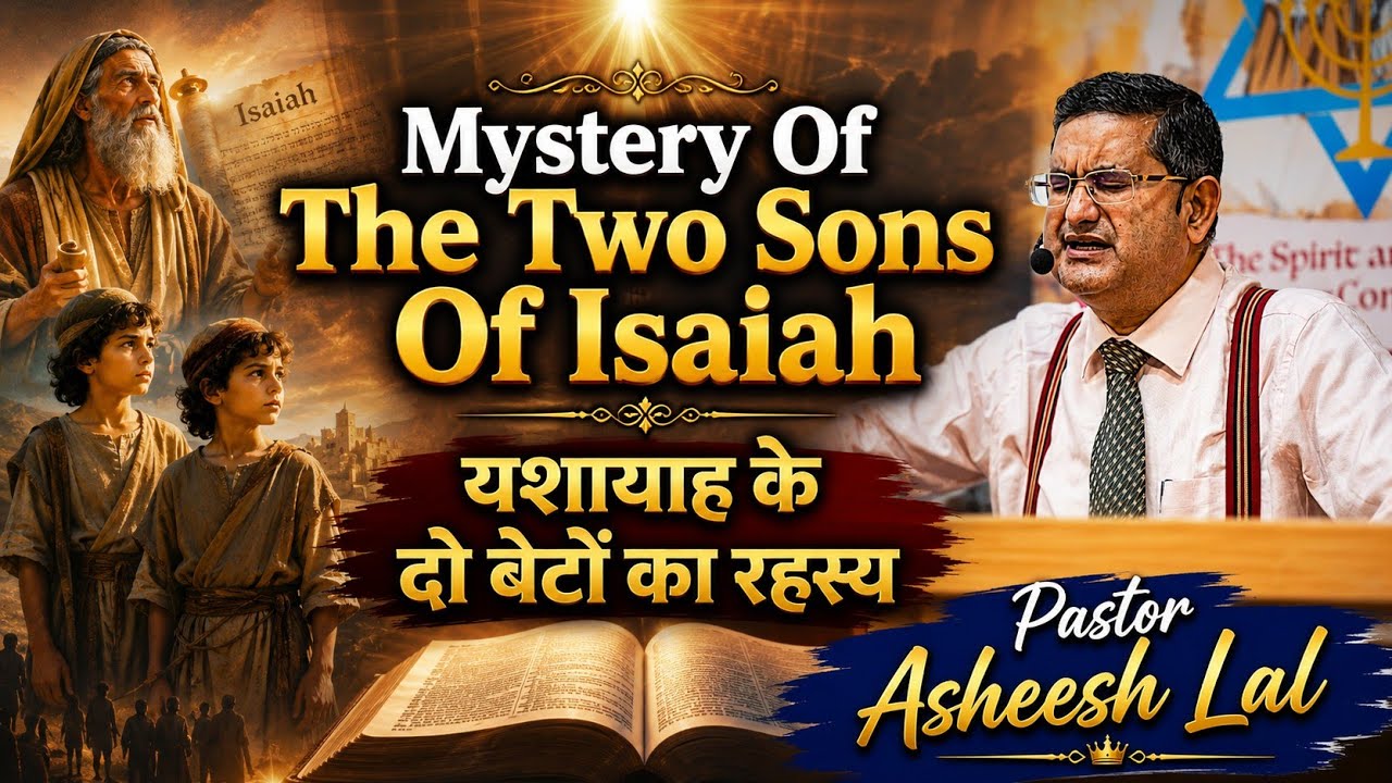 Mystery of The Two Sons of Isaiah | Pr Asheesh Lal of New Delhi Church (Punjab Meetings)