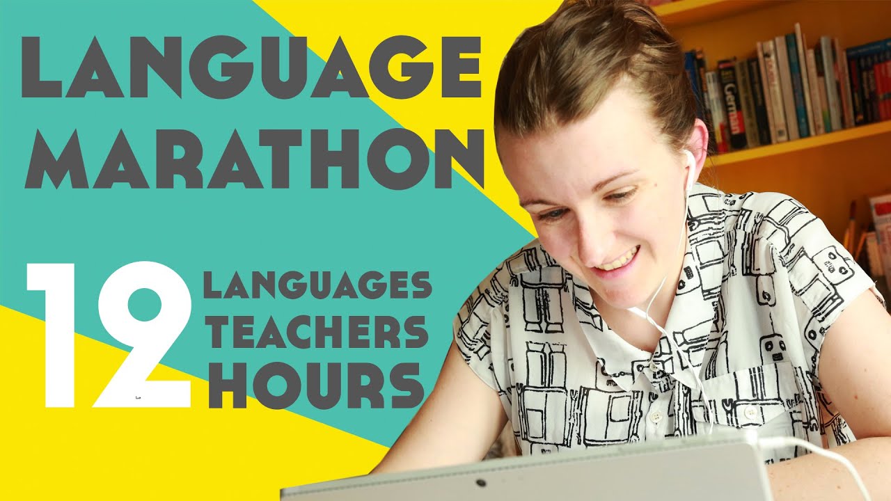 How Many Languages Can You Learn in One Day? || Lindsay Does Languages - Language Marathon