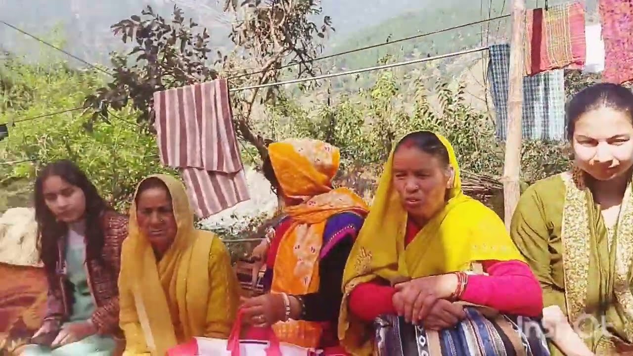 माँ अनसूया  का  दूसरा दिन हमारे गांव में♥️🙏#vlog #maa 