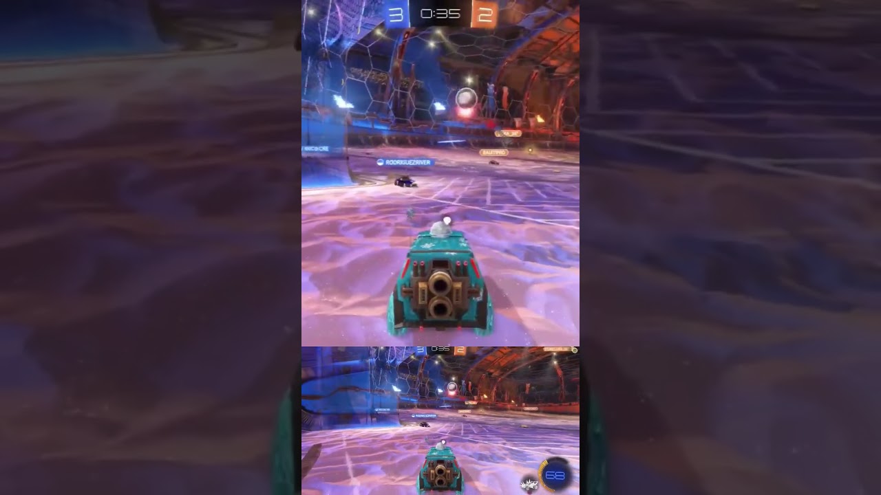 Defesa &eacute;pica modo rixa #rocketleague