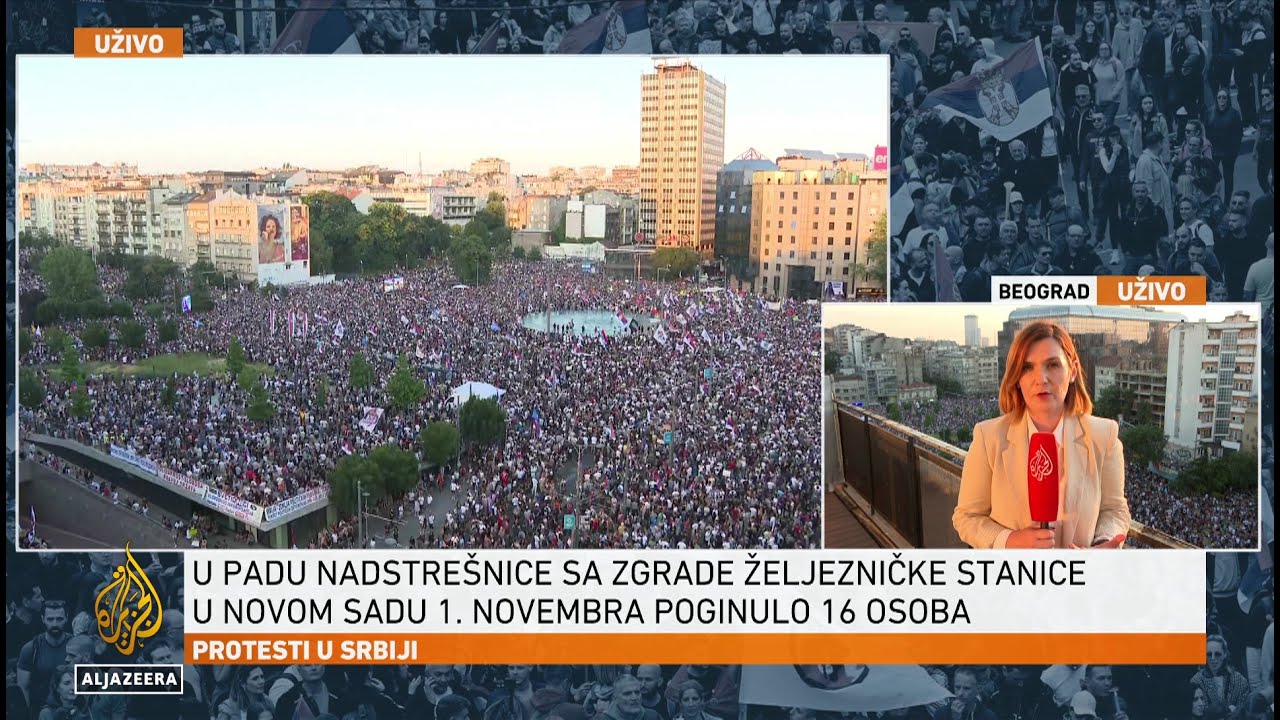 Skup u Beogradu jedan od najmasovnijih studentskih protesta