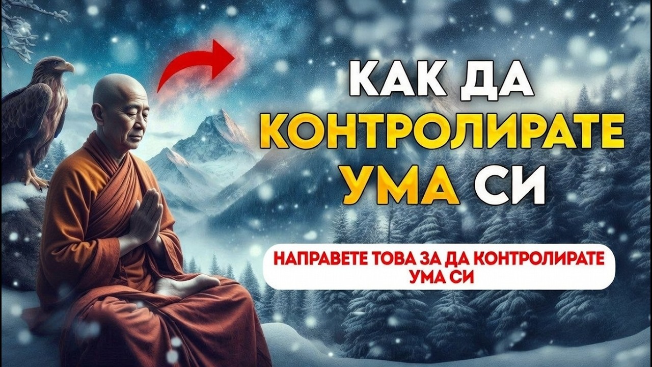 ✅КАК ДА СПРЕШ МИСЛИТЕ ДА ТЕ КОНТРОЛИРАТ – 13 Практически Съвета от Будизма и Дзен за Вътрешен Мир