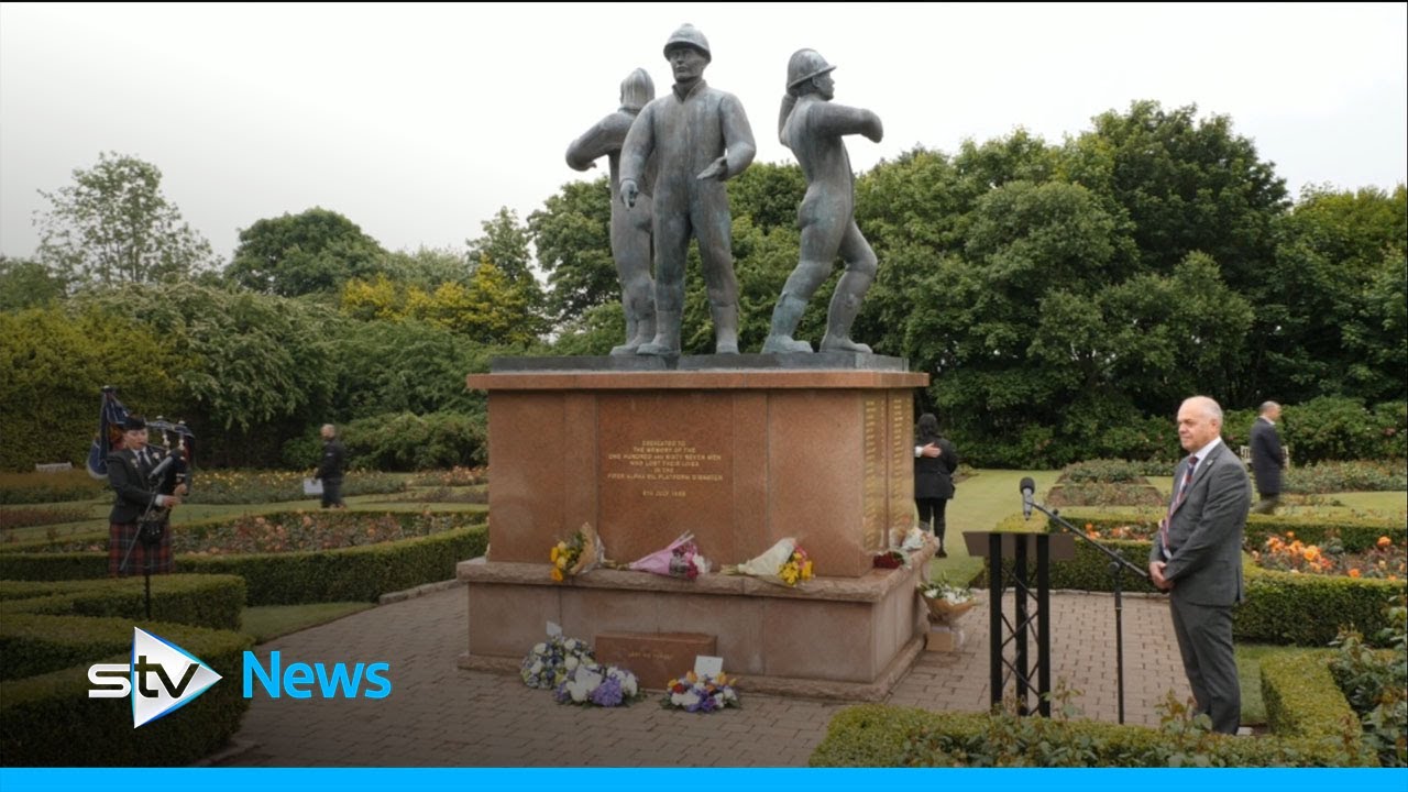 Piper Alpha disaster remembered on 33rd anniversary