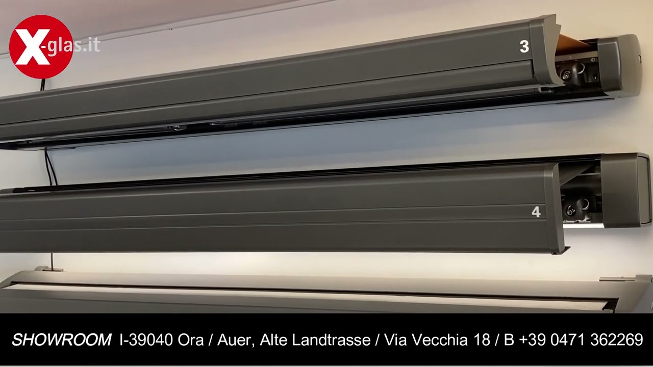 x-glas.it Doppelmarkise / tende da sole Dual