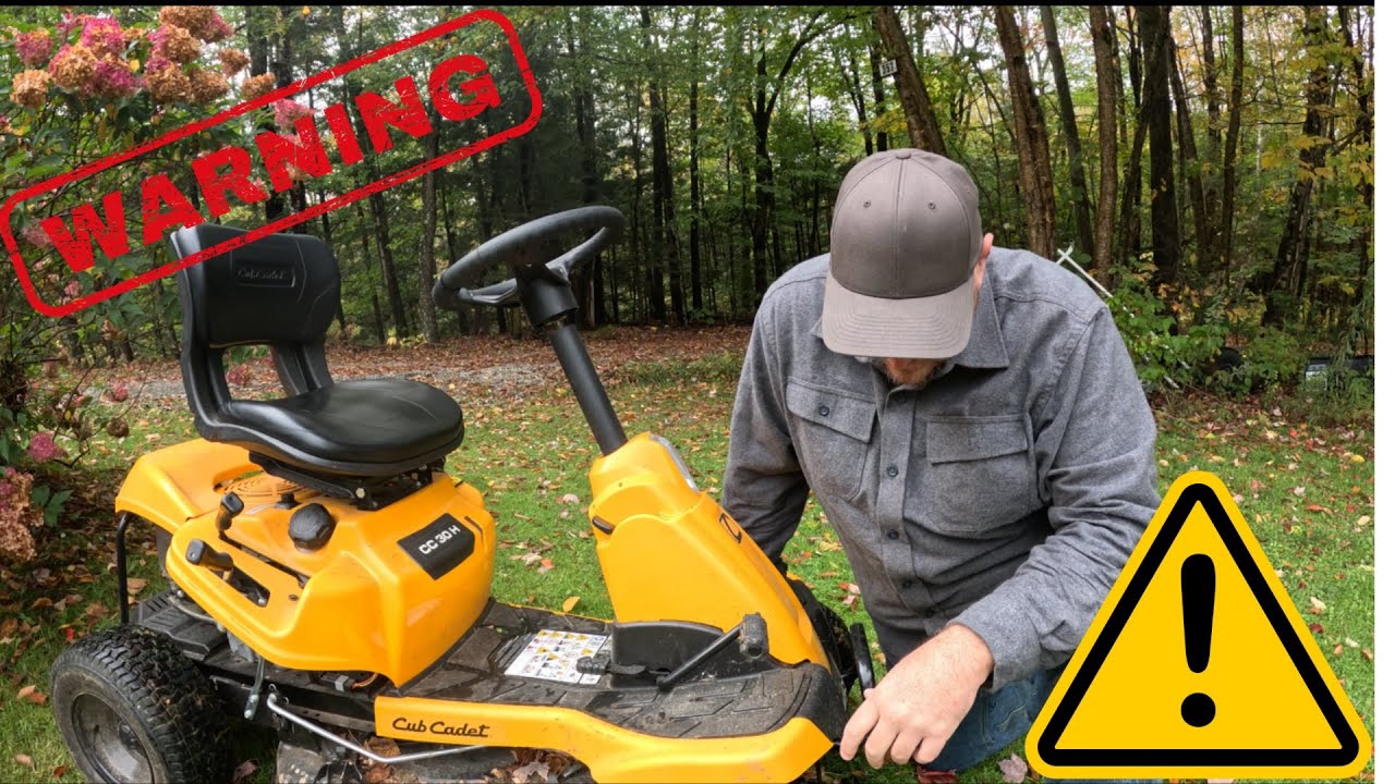 Обзор первого сезона Cub Cadet CC30H