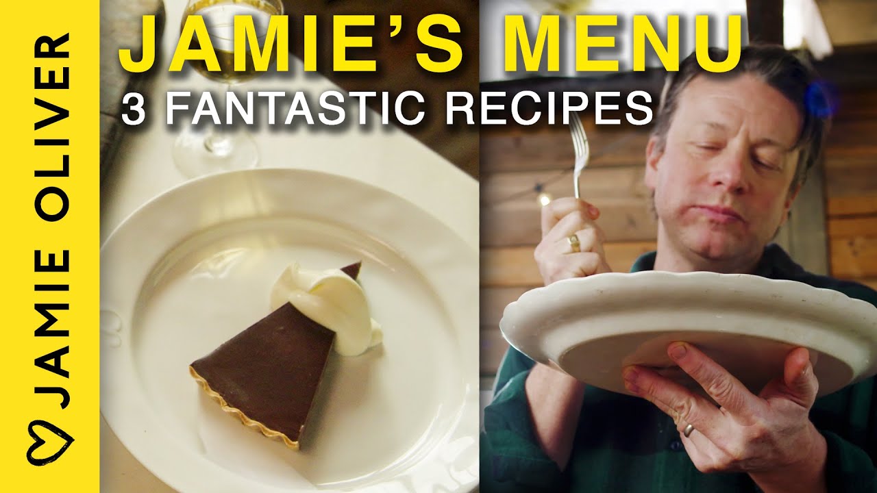 Jamie's Menu | 3 Fantastic Recipes | 4K Resolution