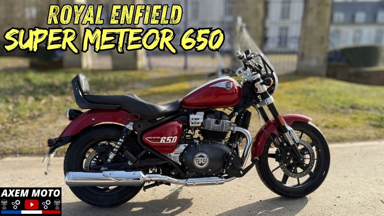 Essai Royal Enfield Super Meteor 650 2024