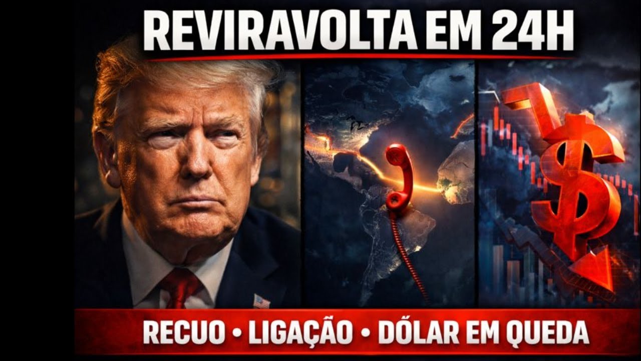 REVIRAVOLTA EM 24H: EDU BOLSONARO RECUA, TRUMP LIGA PRA LULA E DÓLAR DESPENCA.
