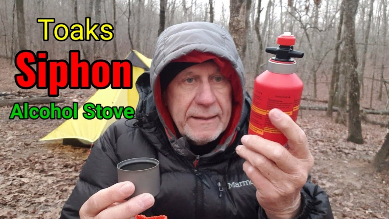 Toaks Titanium Siphon Alcohol Stove