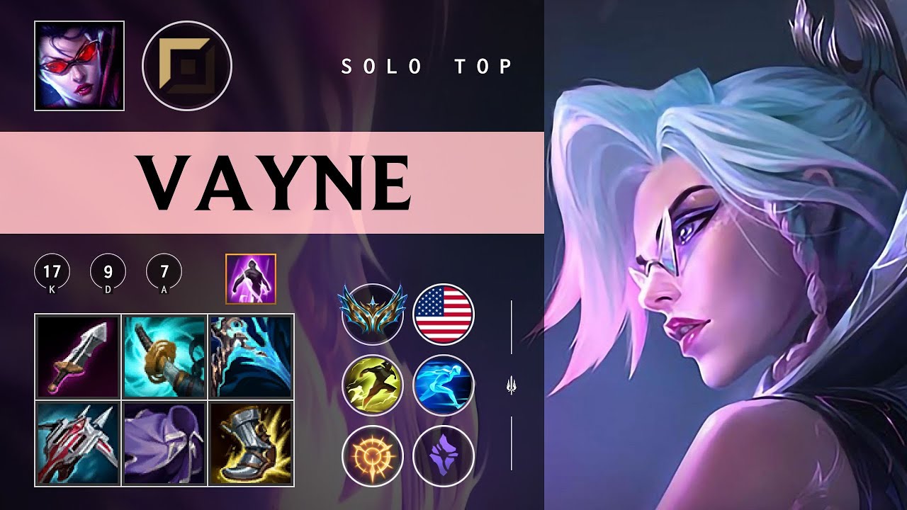 Vayne Top vs Irelia - NA Challenger Patch 26.01