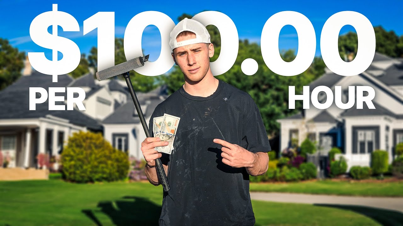 I Started A Window Cleaning Business From $0 To Prove It’s Not Luck