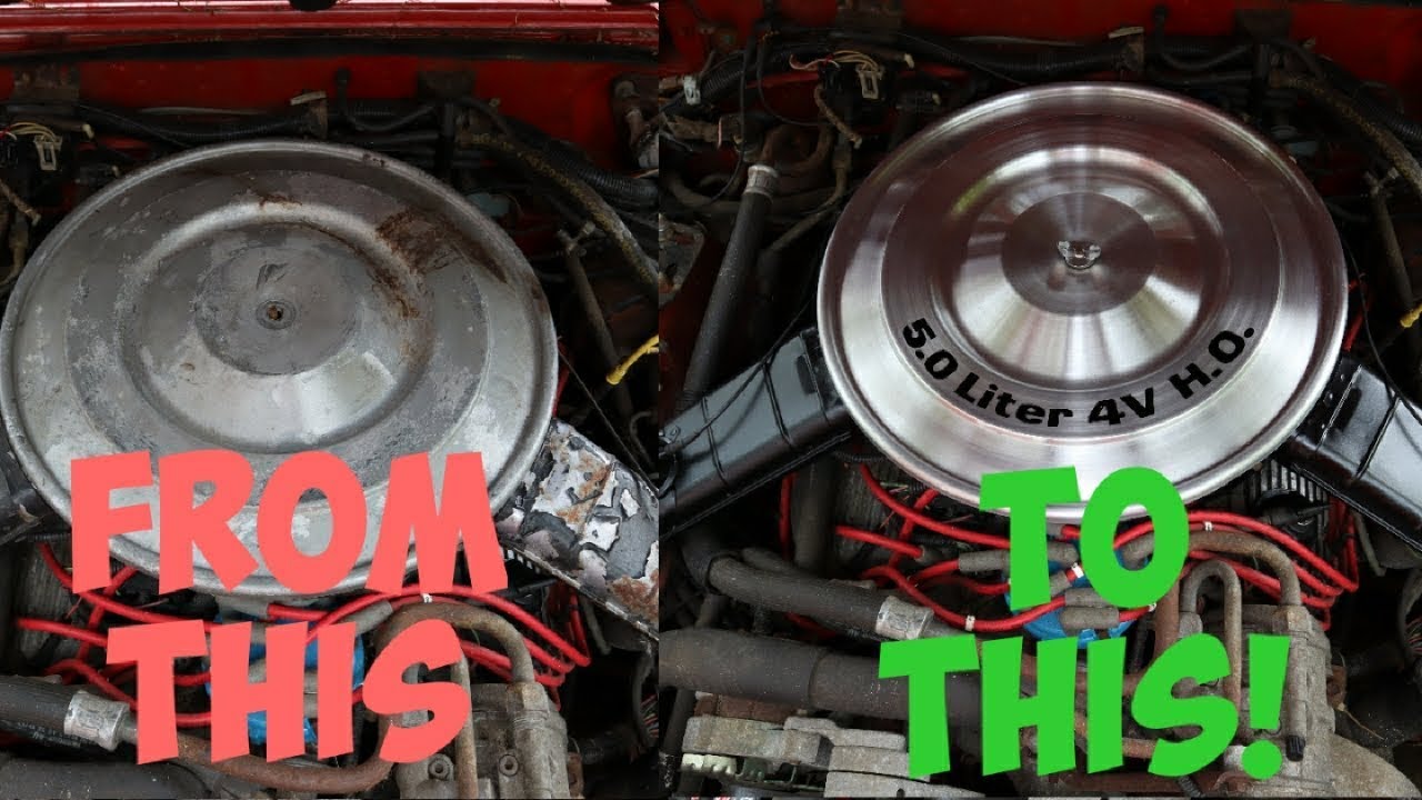 Air Cleaner restoration 79-85 Fox Body Mustang Capri or ASC McLaren