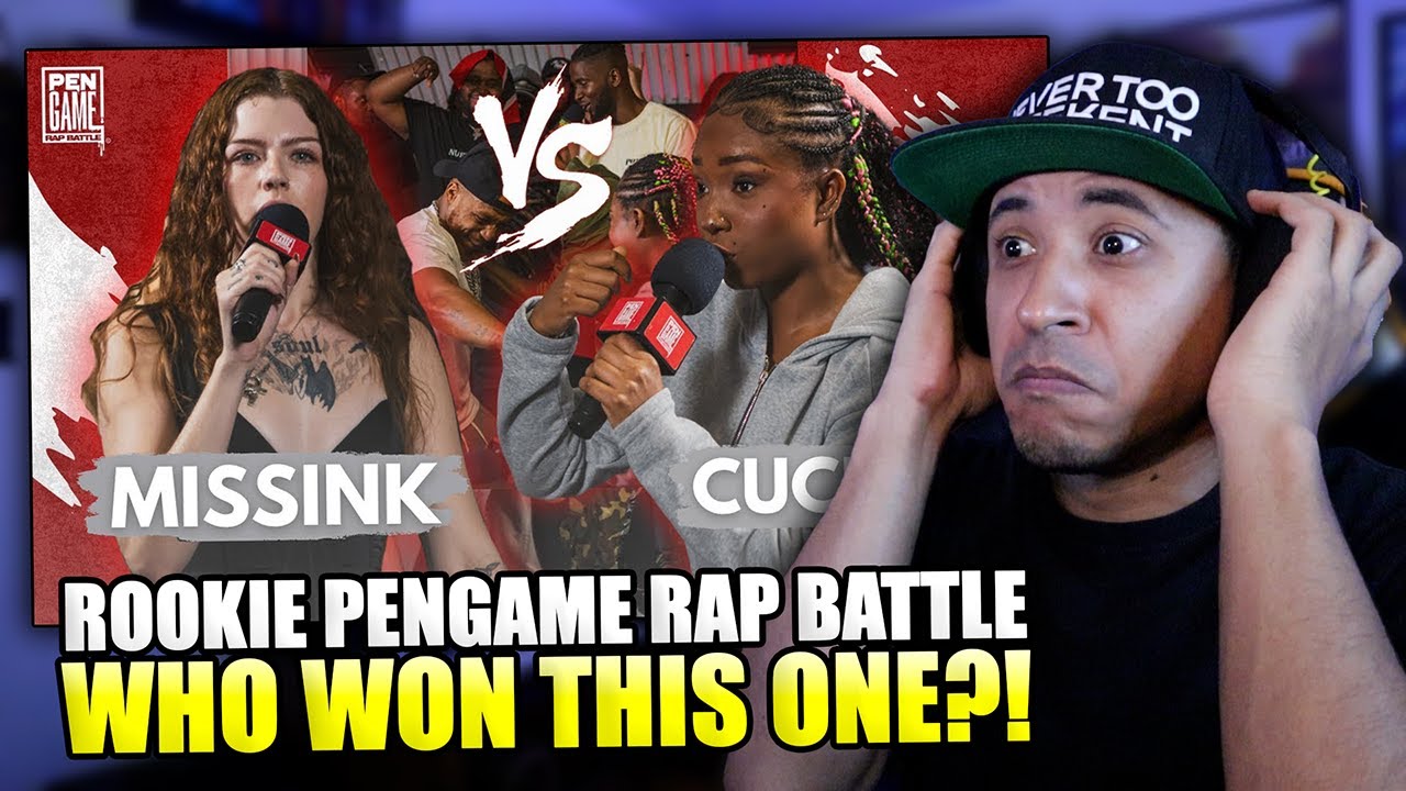 MISSINK vs CUCHA | PenGame Rap Battle 2024 (Reaction)