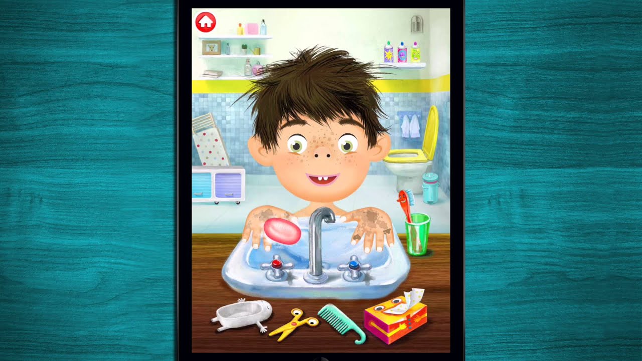 ✿ Pepi Bath - Cute game-app where children & toddler learn about hygiene - iPhone/iPad/Android