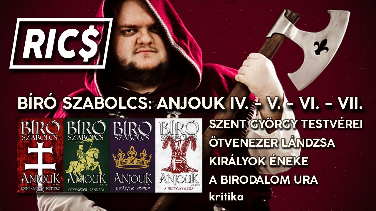 Királyok, lovagok, történelem - Tovább olvastam az Anjouk sorozatot! (IV-V-VI-VII.)