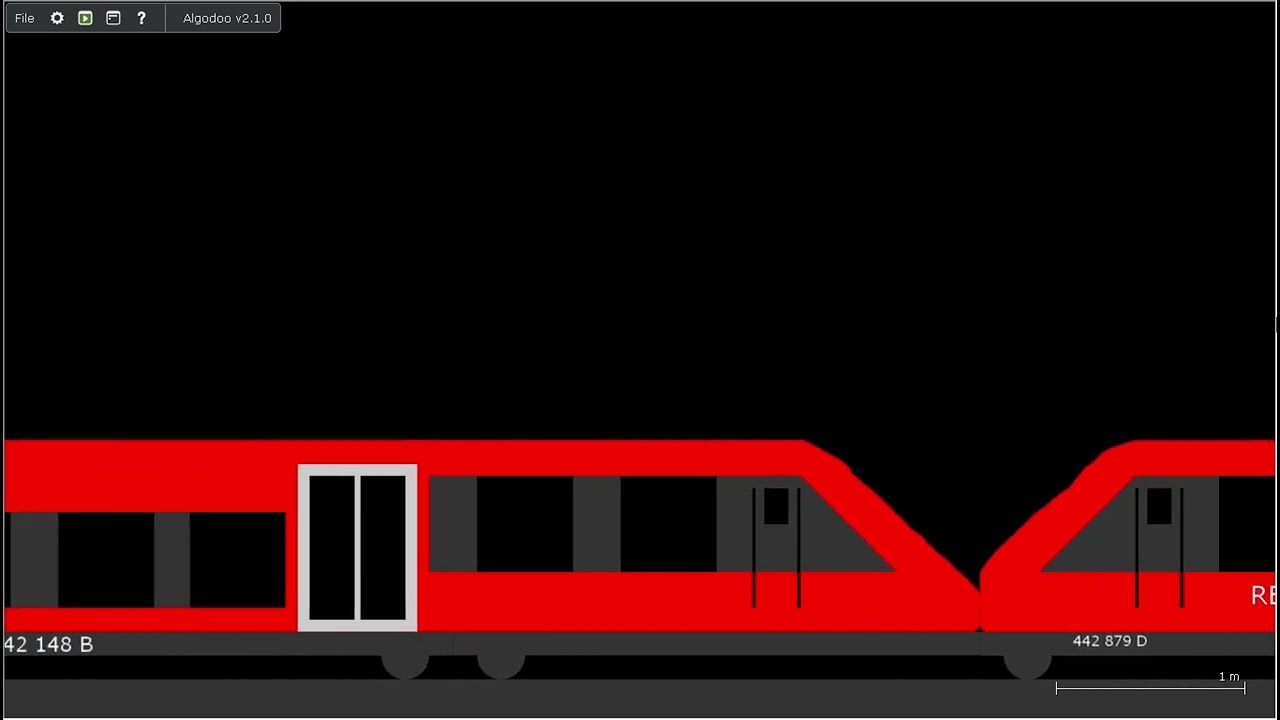 BR 442 hamster goes past and picks up speed slowly!