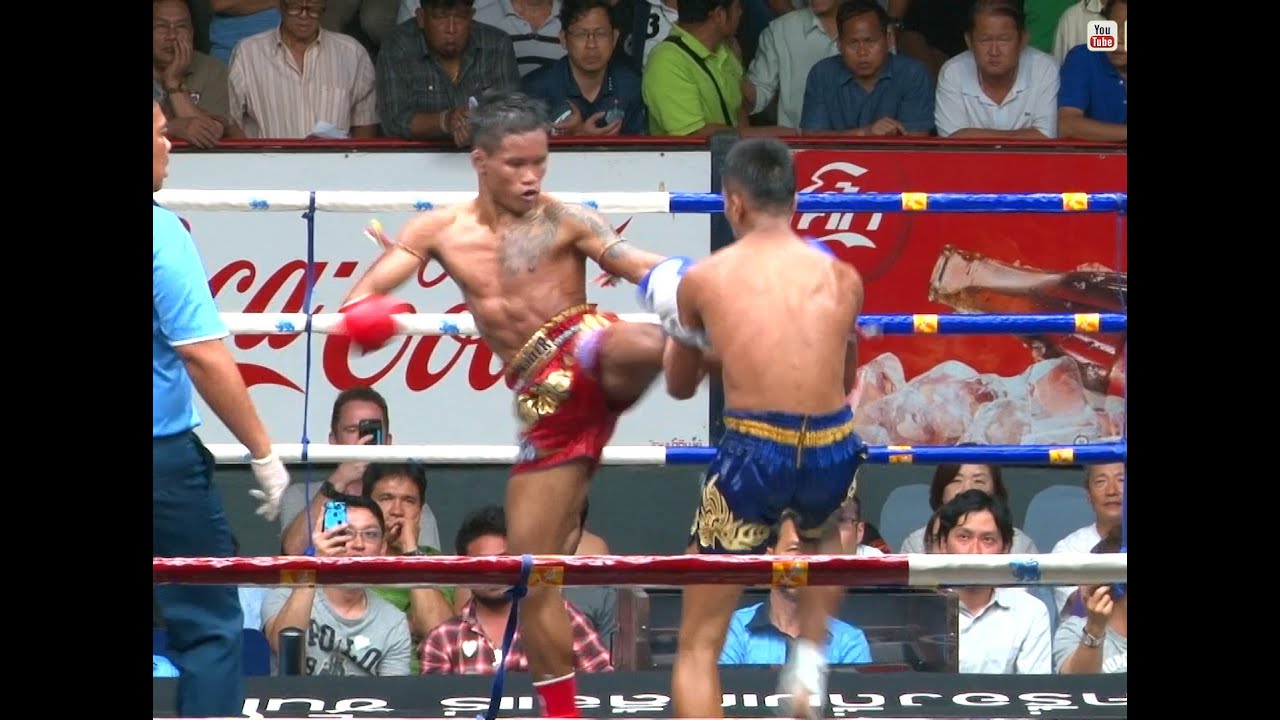 Muay Thai -Wanchai vs Kiewpayak ( วันชัย vs เขี้ยวพยัคฆ์ ), Rajadamnern Stadium, Bangkok, 6.7.16