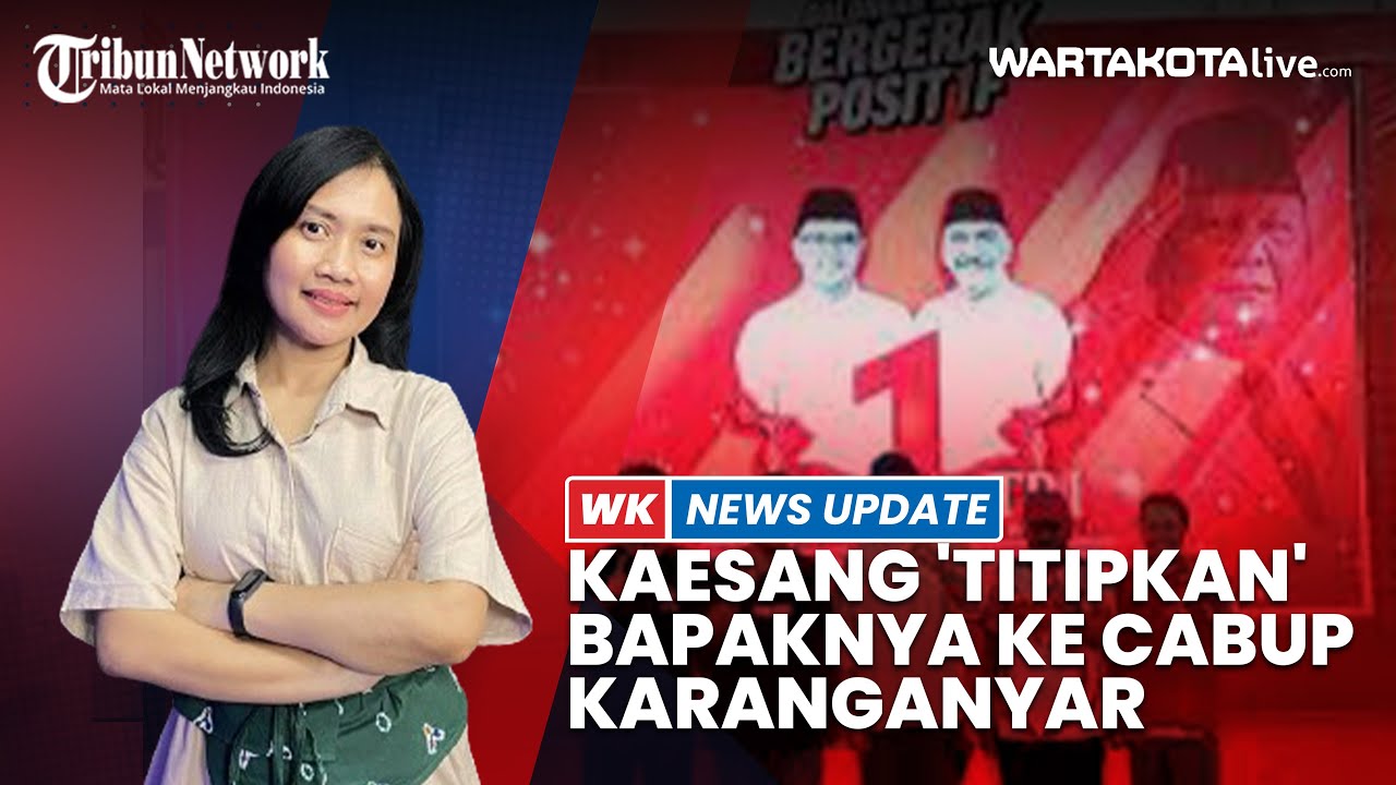 Kaesang 'Titipkan' Bapaknya ke Cabup Karanganyar