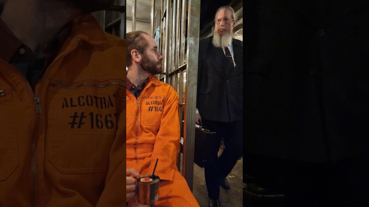 Alcotraz London: Inside the Prison-Themed Cocktail Bar 🍹⛓️