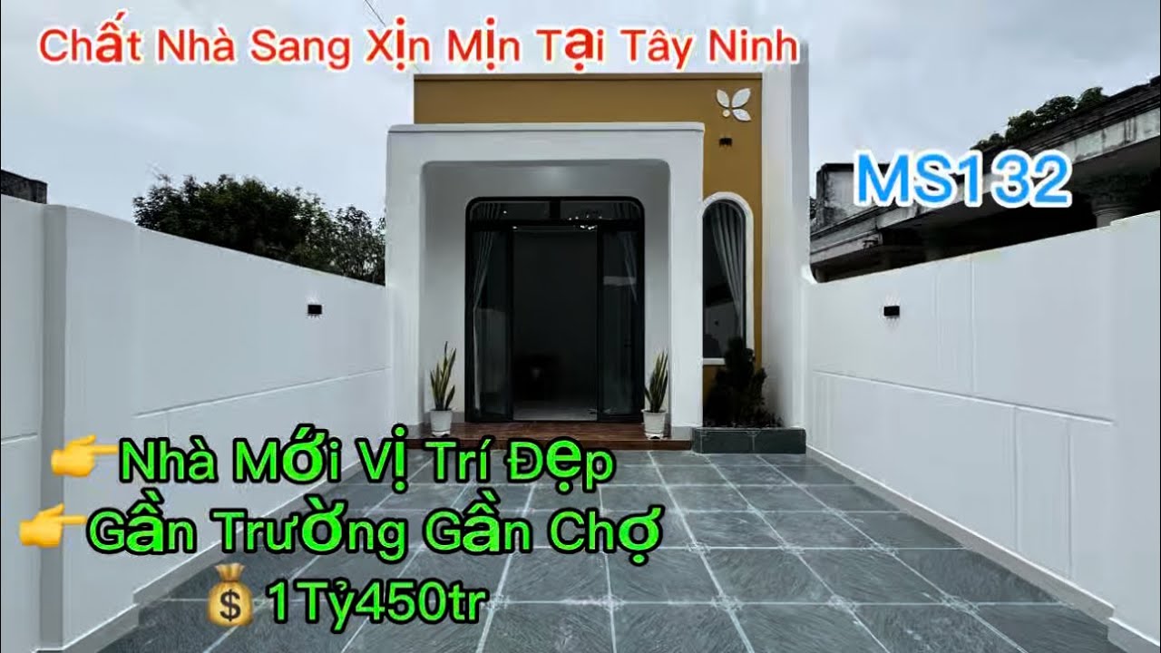 Nhà Cấp 4 Hiện Đại Sang Trọng Tại Phường Long Hoa Tây Ninh | Hết Nhà Đất Pháp Lý Chuẩn 👉 1Tỷ450Tr TL