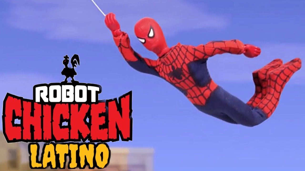 Spiderman y su sentido arácnido | Marvel | Robot Chicken Español Latino