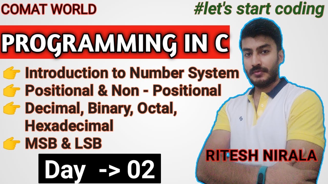 Introduction to Number System in C || Day 02 ||