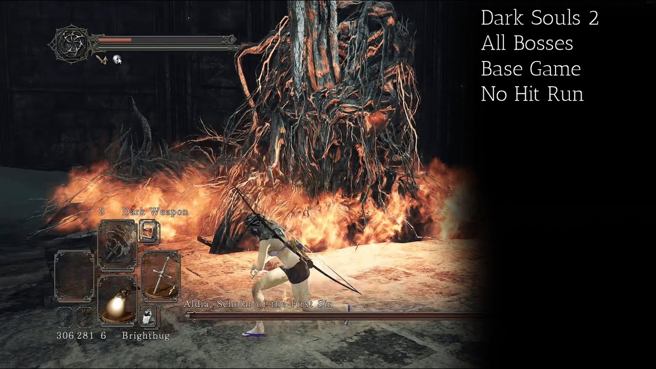 Dark Souls 2 No Hit Run All Base Game Bosses