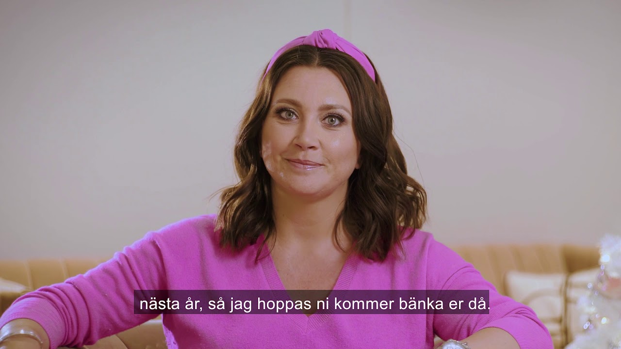 Camilla Läckbergs julhälsning 2019