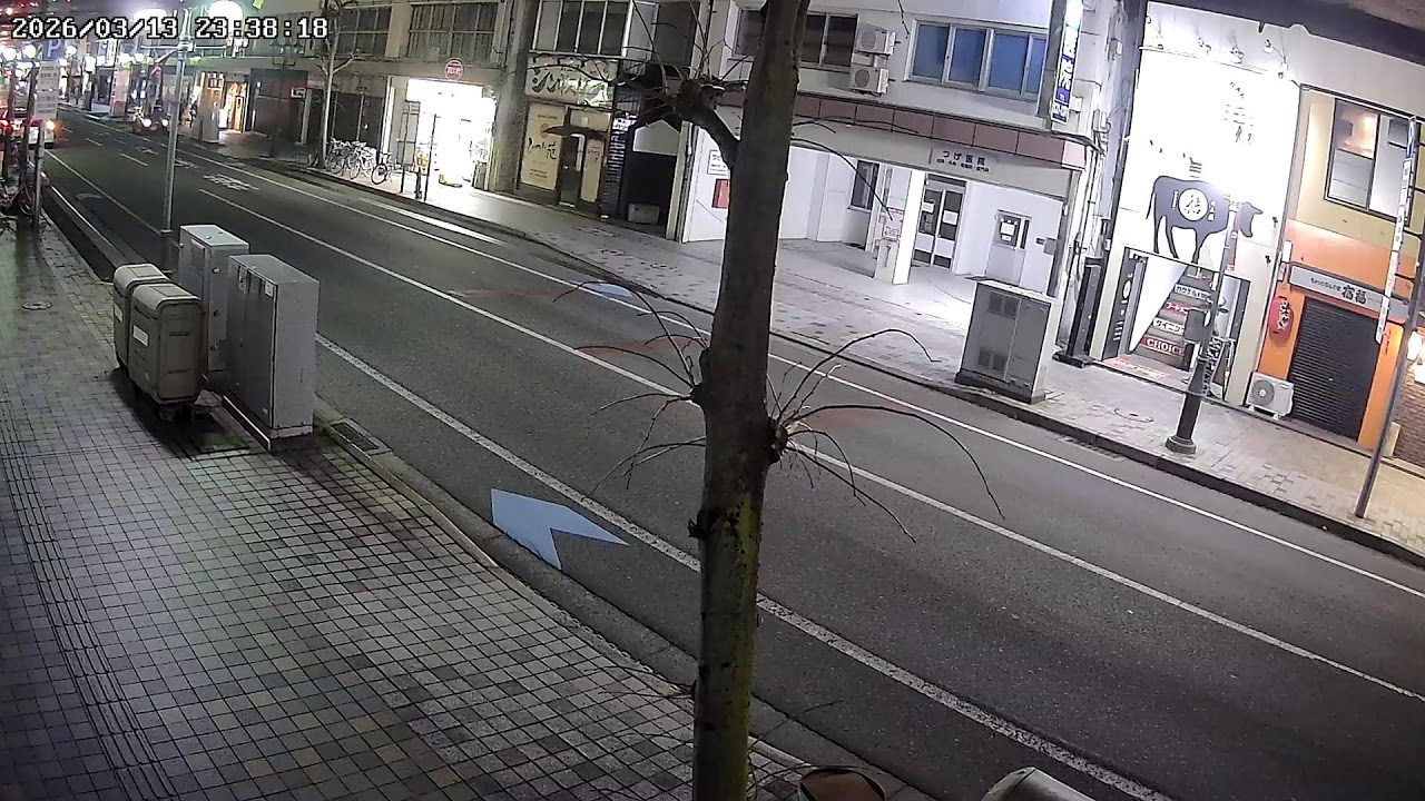 山形県山形市香澄町すずらん街ライブカメラ Yamagata Yamagatashi Live camera.world.cam