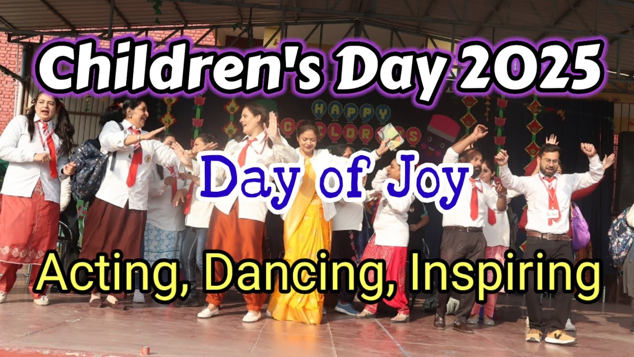 Children's Day 2025 | St. Francis School | Batala | Day of Joy | Action | Dancing | Inspiration 
