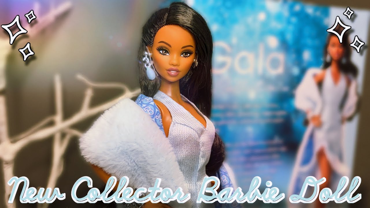 Распаковка новой куклы Barbie Gala Collection #3 Blue Sensation!! Распаковка и обзор куклы Barbie!!