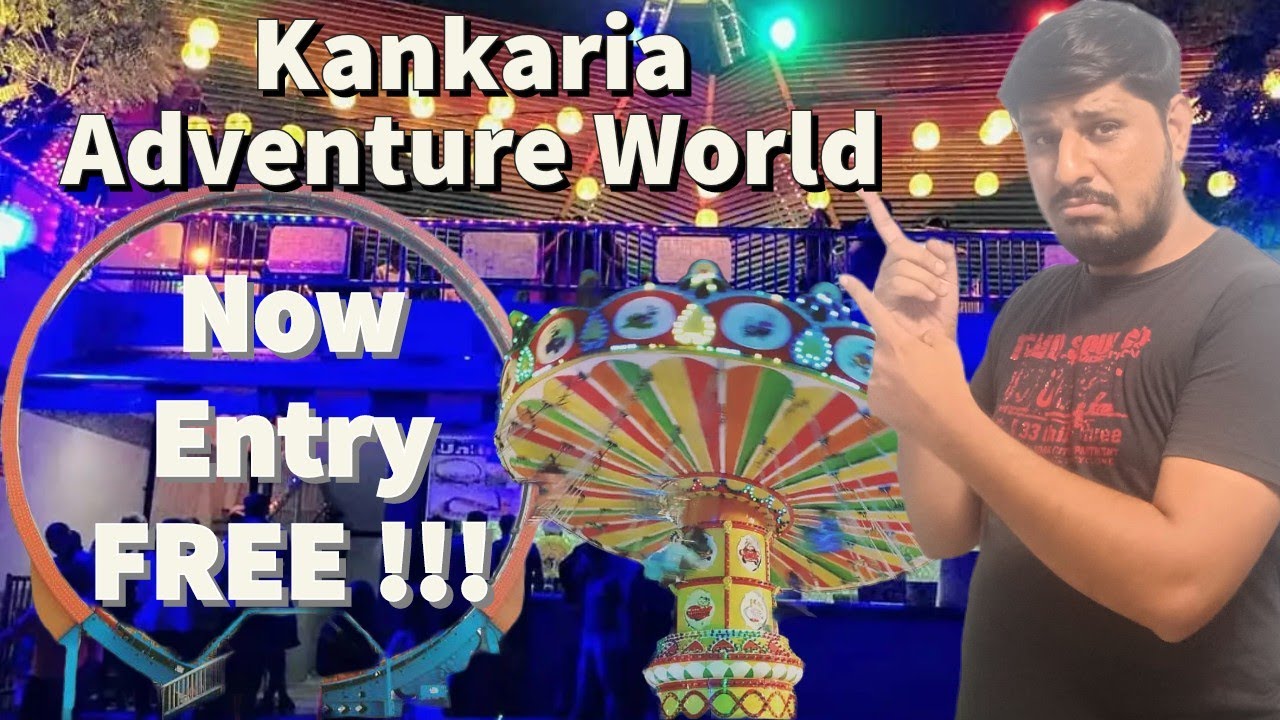 Kankaria Lake Ahmedabad Adventure park | Ticket & Rides | biggest roller coaster of ahmedabad