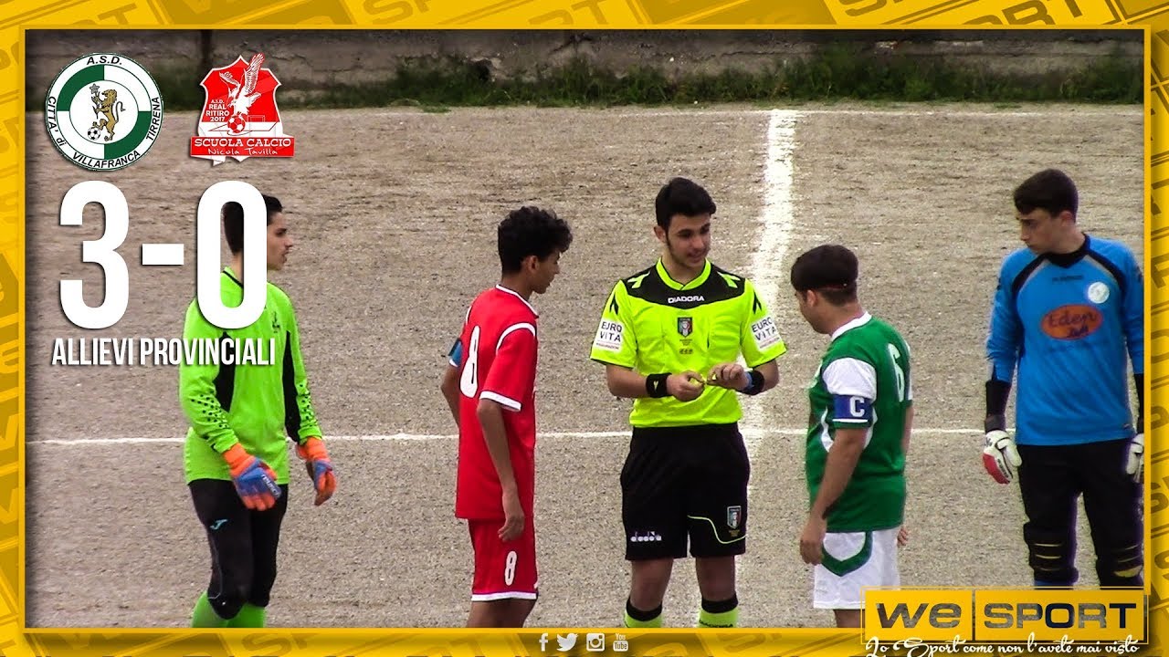 Città di Villafranca vs Real Ritiro [6^Giornata - Play Off - All.Provinciali - Gruppo B]