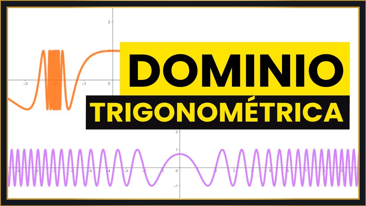 DOMINIO de una FUNCIÓN TRIGONOMÉTRICA en 2 minutos