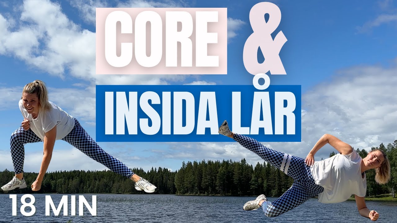 18min TRÄNA HEMMA: Core & insida lår utan redskap