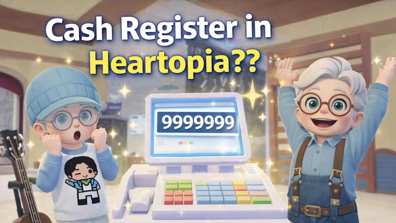 Cash Register in Heartopia?! How It REALLY Works | This Furniture Can Save Your Gold in Heartopia 😱