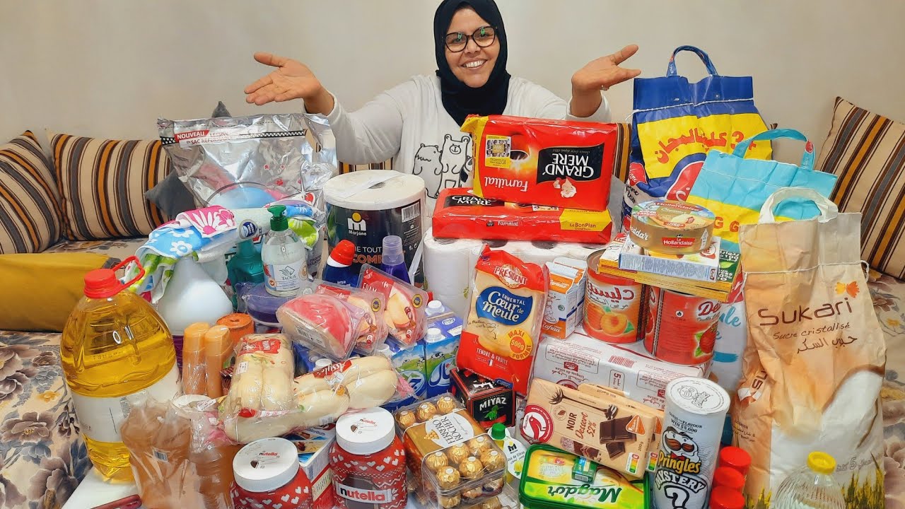 تقدية شهرية على حقها و طريقها بأقل من 1000 درهم ‼️(تحدي مع لالة جميلة)