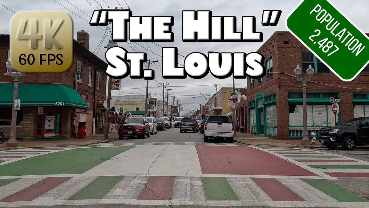 Driving Around The Hill St. Louis, MO in 4k Video